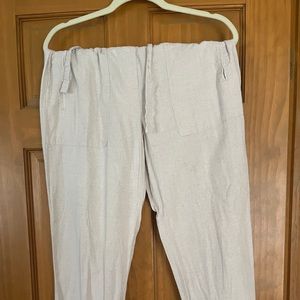 Size medium linen pants